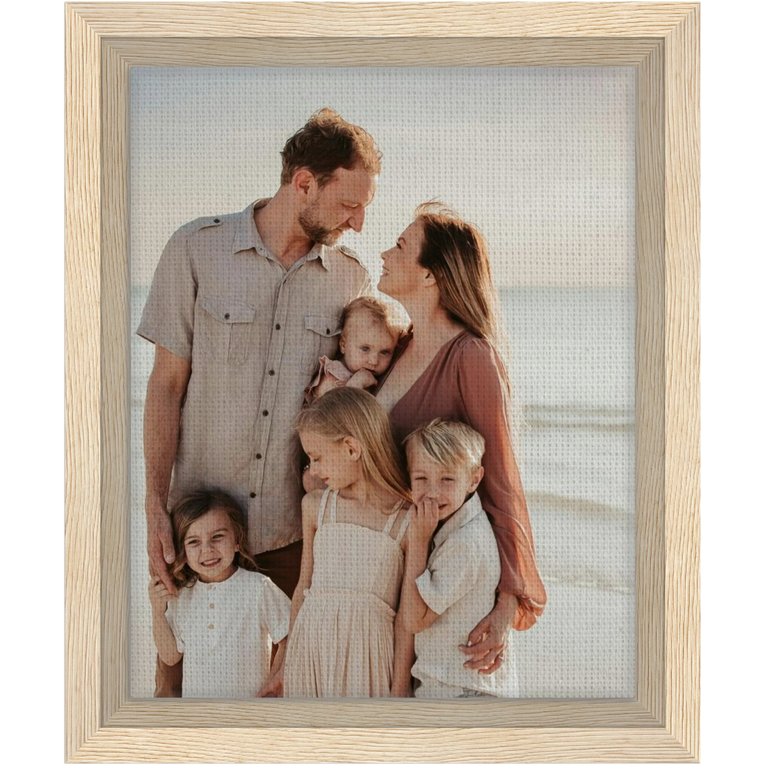 Vertical / 20x25 cm / 8x10″ / Wood frame · simple