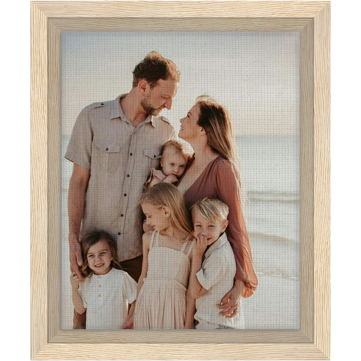 Vertical / 20x25 cm / 8x10″ / Wood frame · simple