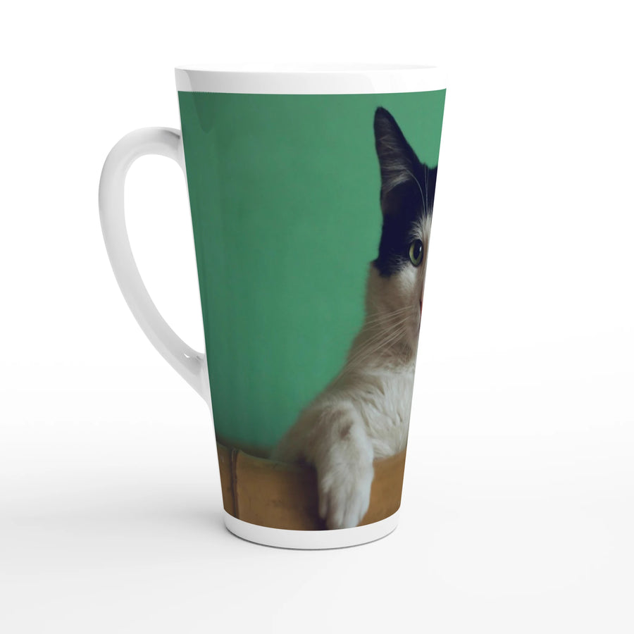 White Latte 17oz Ceramic Mug